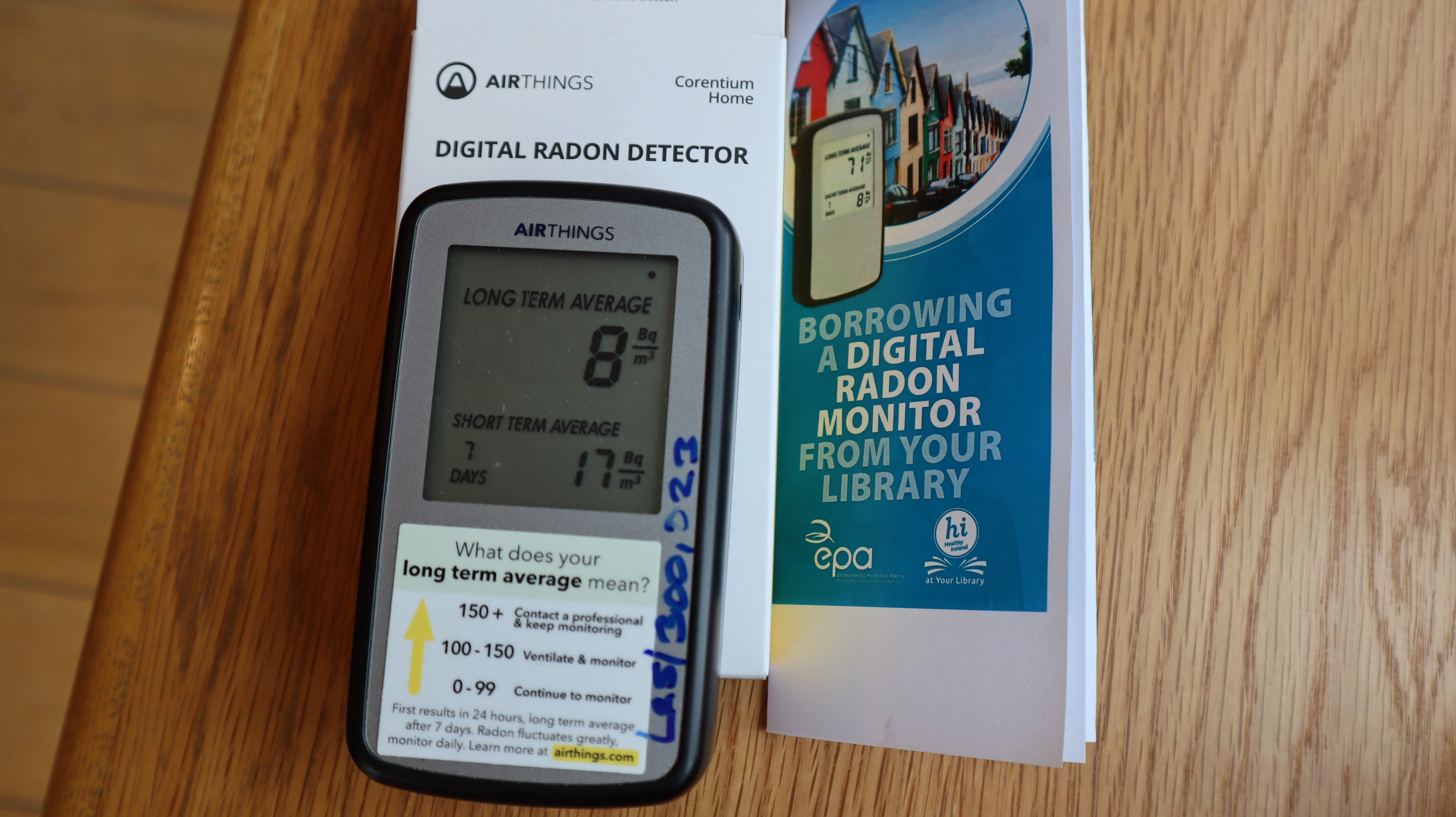 Radon-monitor